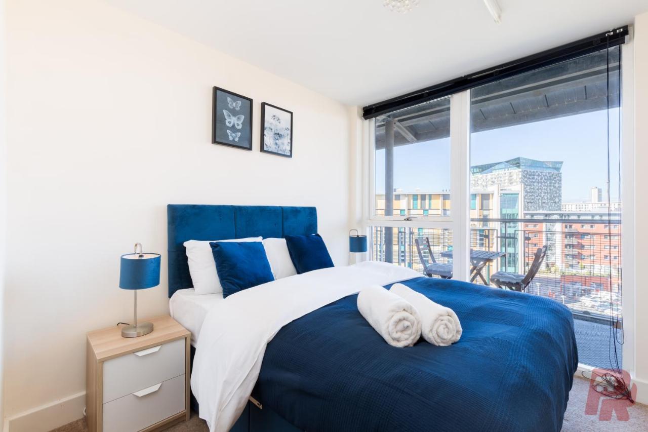 Birmingham City Apartment Skyline Views - Free Parking & Balcony Esterno foto